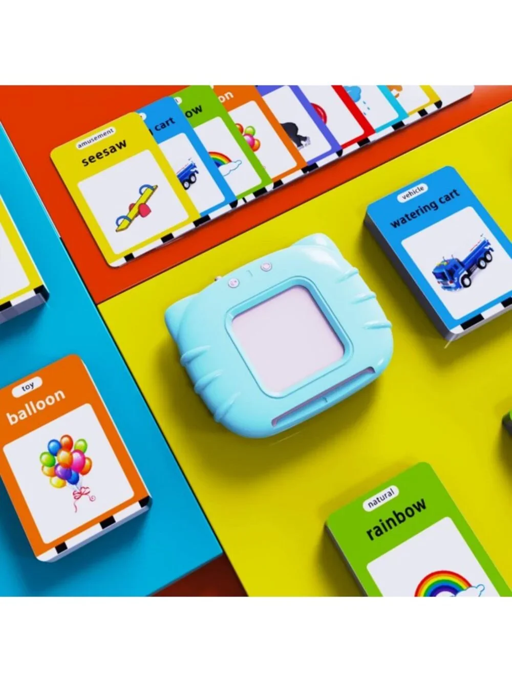Interactive Learning Toy for Toddlers 1-5, Music, Flash Cards & Alphabet Fun